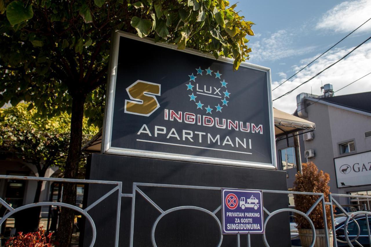 Apartments Singidunum 4 Lux Belgrad Exteriör bild